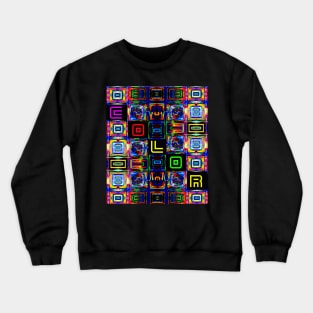 Color Grid Version 2 Crewneck Sweatshirt